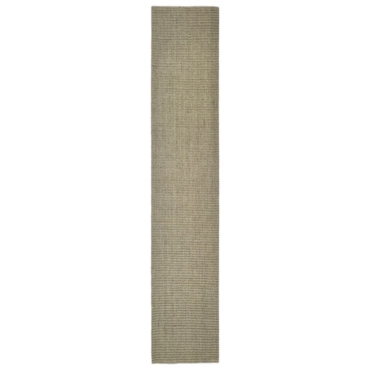 Tappeto in Sisal per Tiragraffi Tortora 66x350 cm - Immagine 2