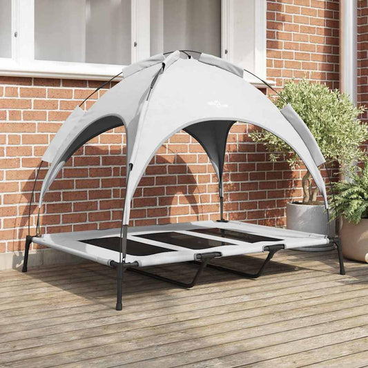 Letto per Cani Grigio Argento xl Acciaio