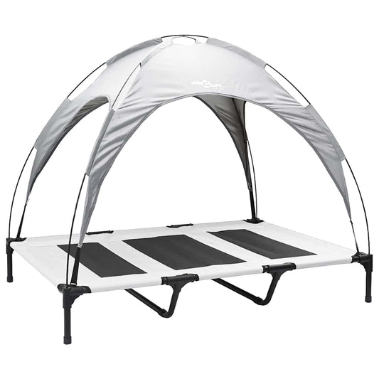 Letto per Cani Grigio Argento xl Acciaio