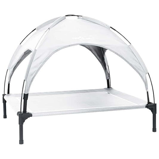 Letto per Cani Grigio argento xl Acciaio