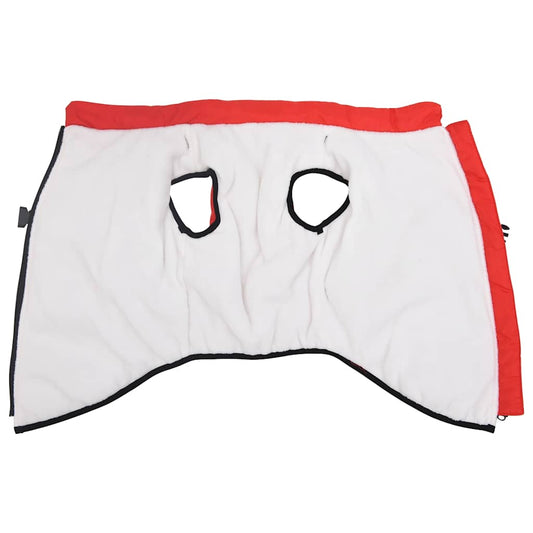 Cappotto Cani Imbracatura Impermeabile Riflettente Rosso L52