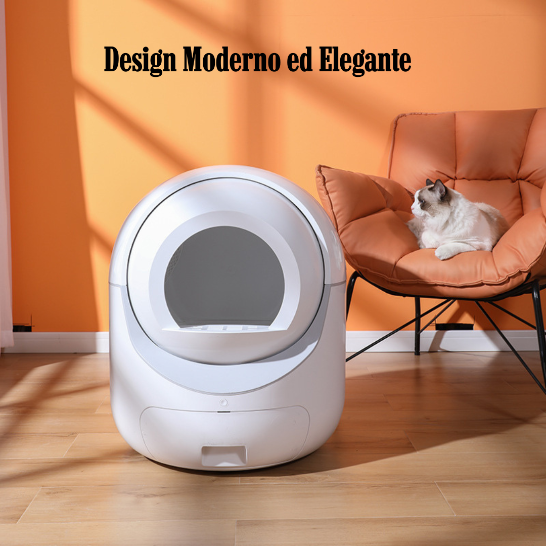 Automatic Self-Cleaning Cat Litter Box – Smart App, Quiet, Large Capacity