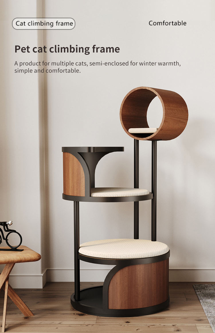 🐾 Luxury Cat Climbing Frame – Modern Design for Stylish Homes