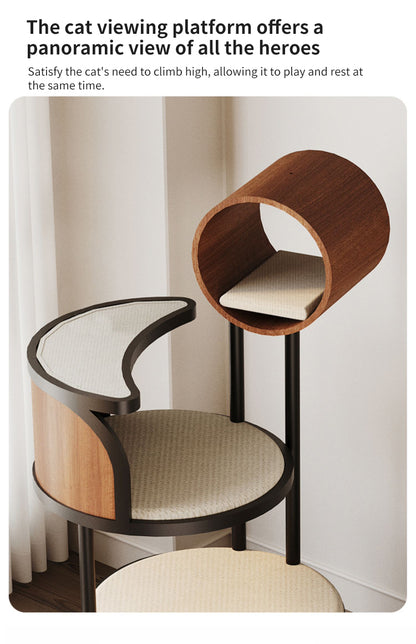 🐾 Luxury Cat Climbing Frame – Modern Design for Stylish Homes