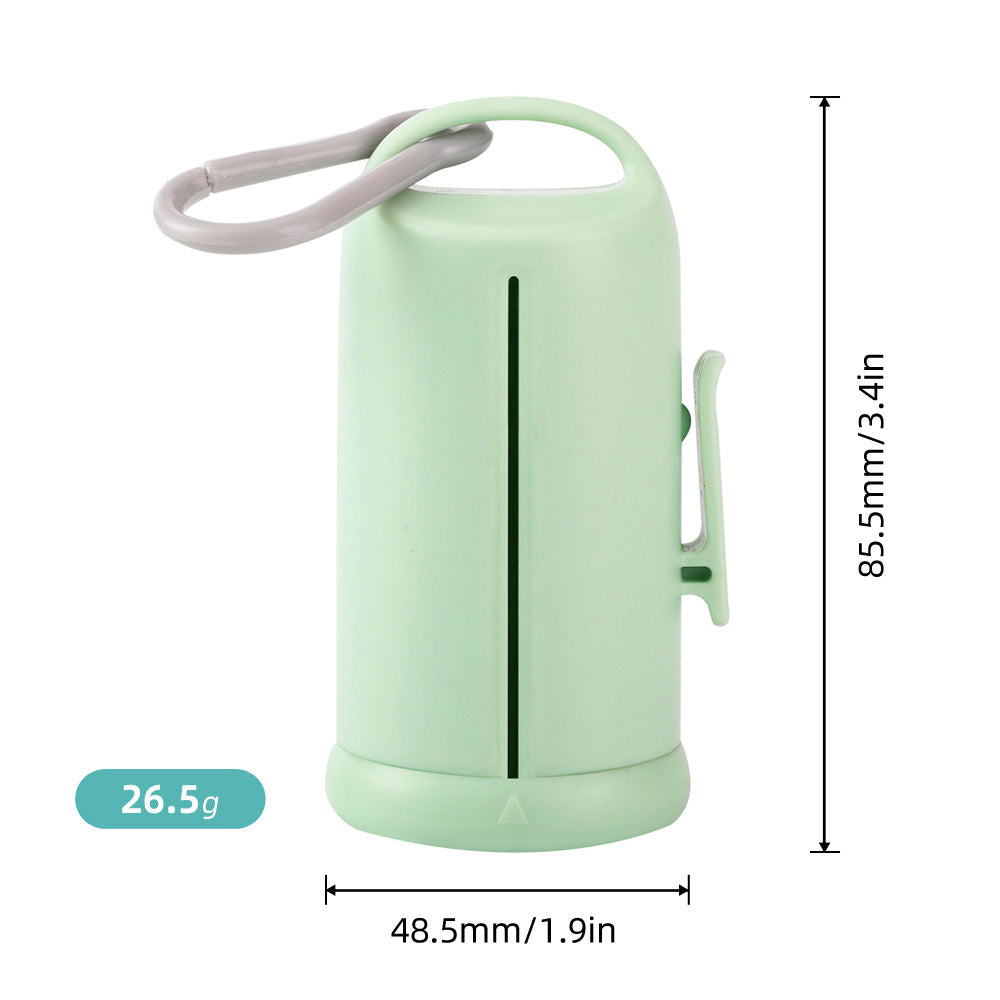 Dispenser Portasacchetti per Cani con Moschettone