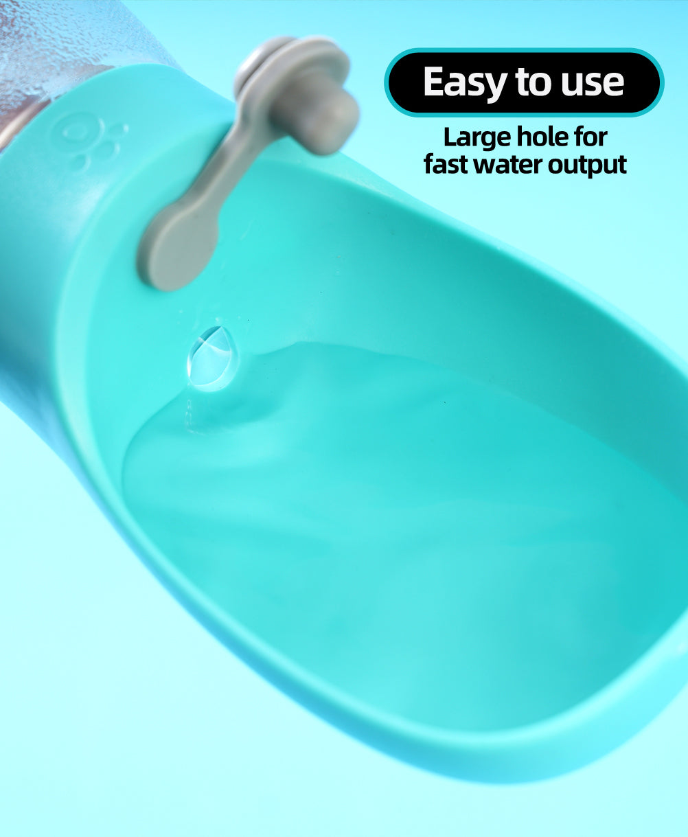 Bottiglia d’Acqua Portatile per Cani e Gatti