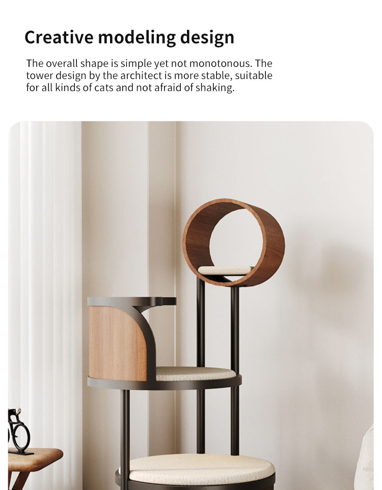 🐾 Luxury Cat Climbing Frame – Modern Design for Stylish Homes