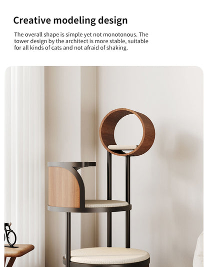 🐾 Luxury Cat Climbing Frame – Modern Design for Stylish Homes