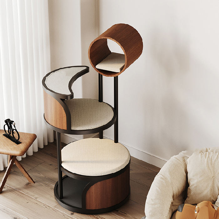🐾 Luxury Cat Climbing Frame – Modern Design for Stylish Homes