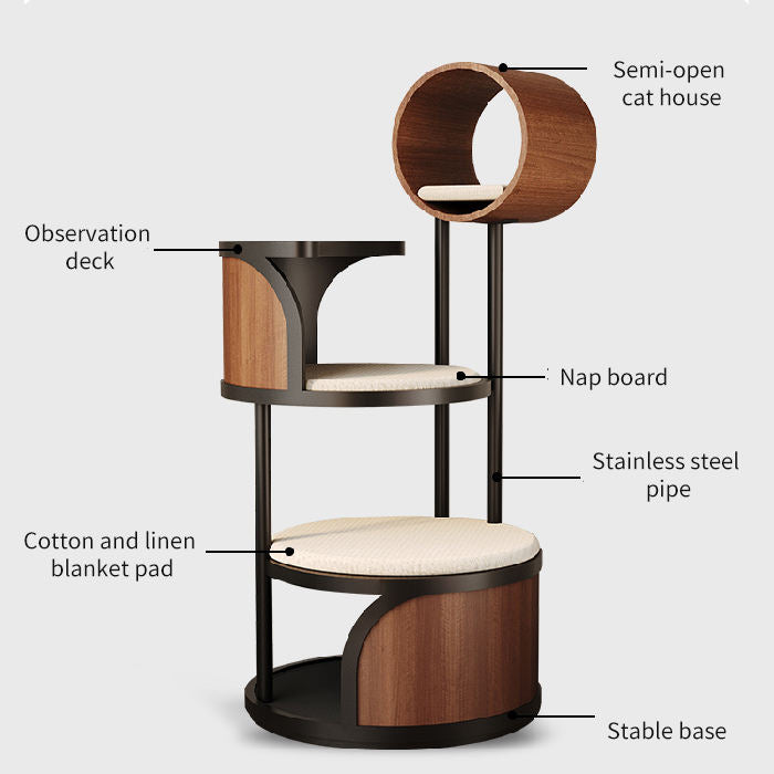🐾 Luxury Cat Climbing Frame – Modern Design for Stylish Homes