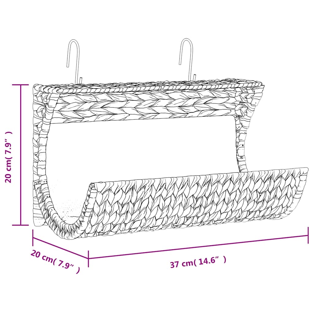 Cuccia per Gatti con Cuscino Giacinto d'Acqua 37x20x20 cm