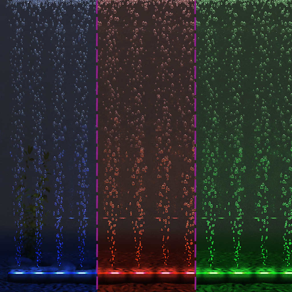 Luce a LED per Acquario con Bolle RGB 48 cm