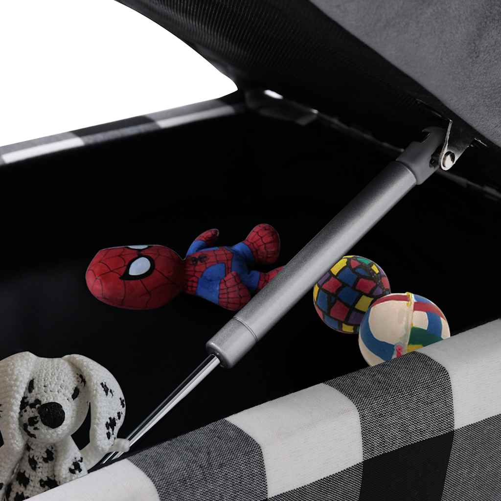  Divano per Cani Grigio 57x34x36 cm in Peluche