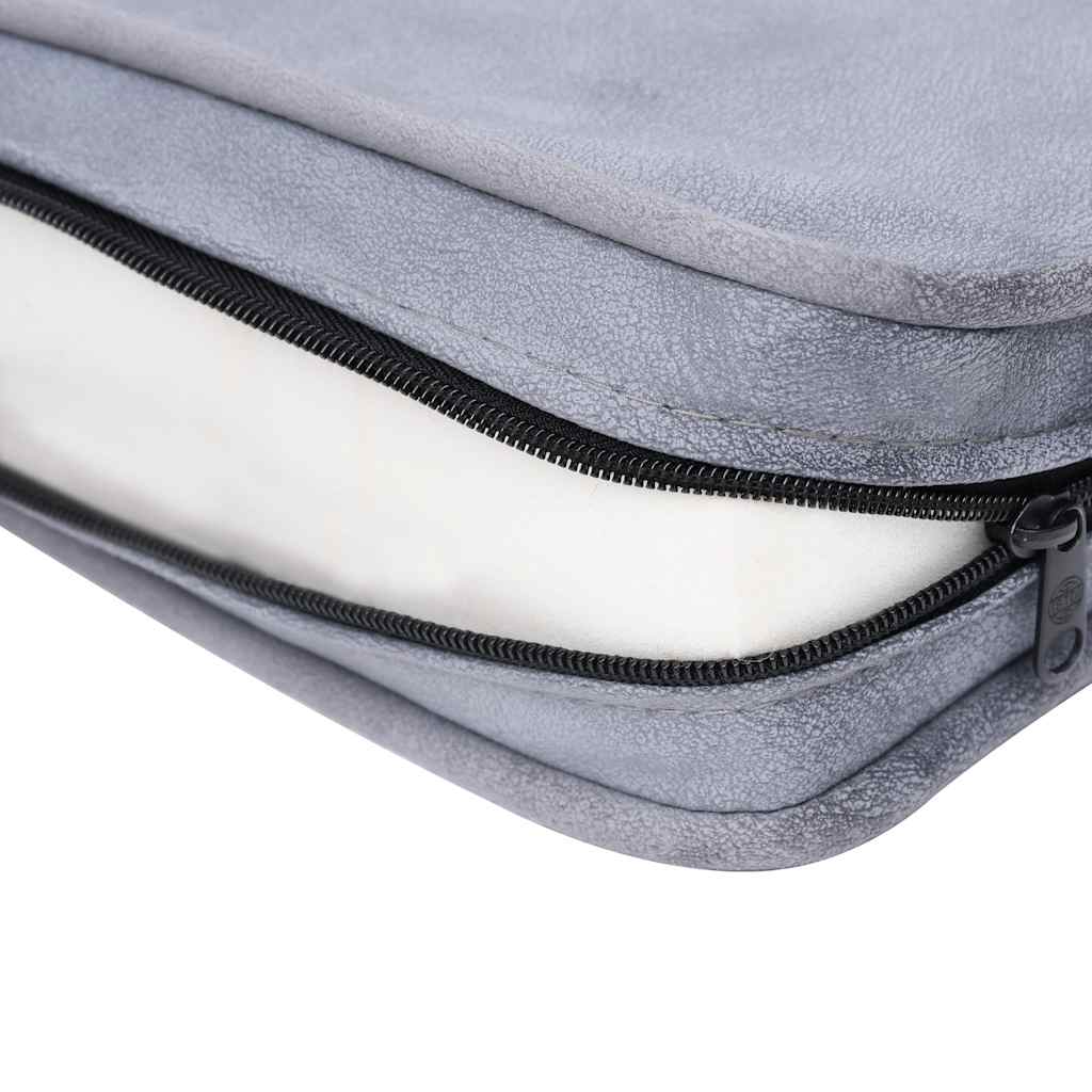  Divano per Cani Grigio 57x34x36 cm in Peluche