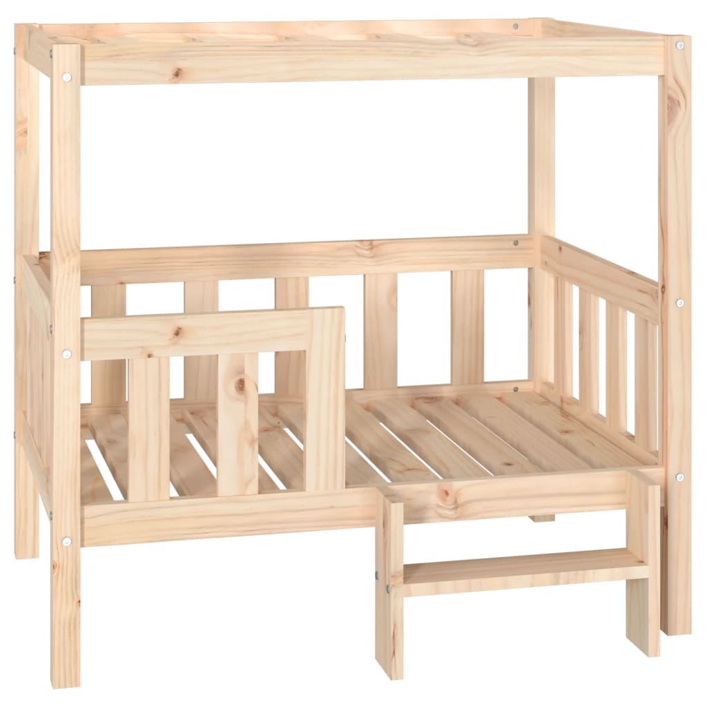  Cuccia per Cani 95,5x73,5x90 cm in Legno Massello di Pino