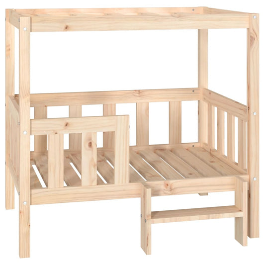  Cuccia per Cani 95,5x73,5x90 cm in Legno Massello di Pino