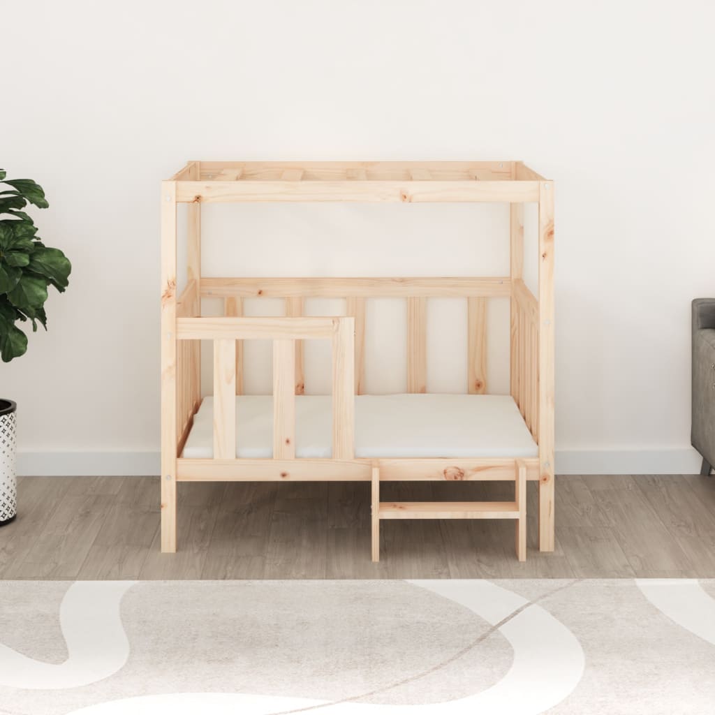  Cuccia per Cani 105,5x83,5x100 cm in Legno Massello di Pino