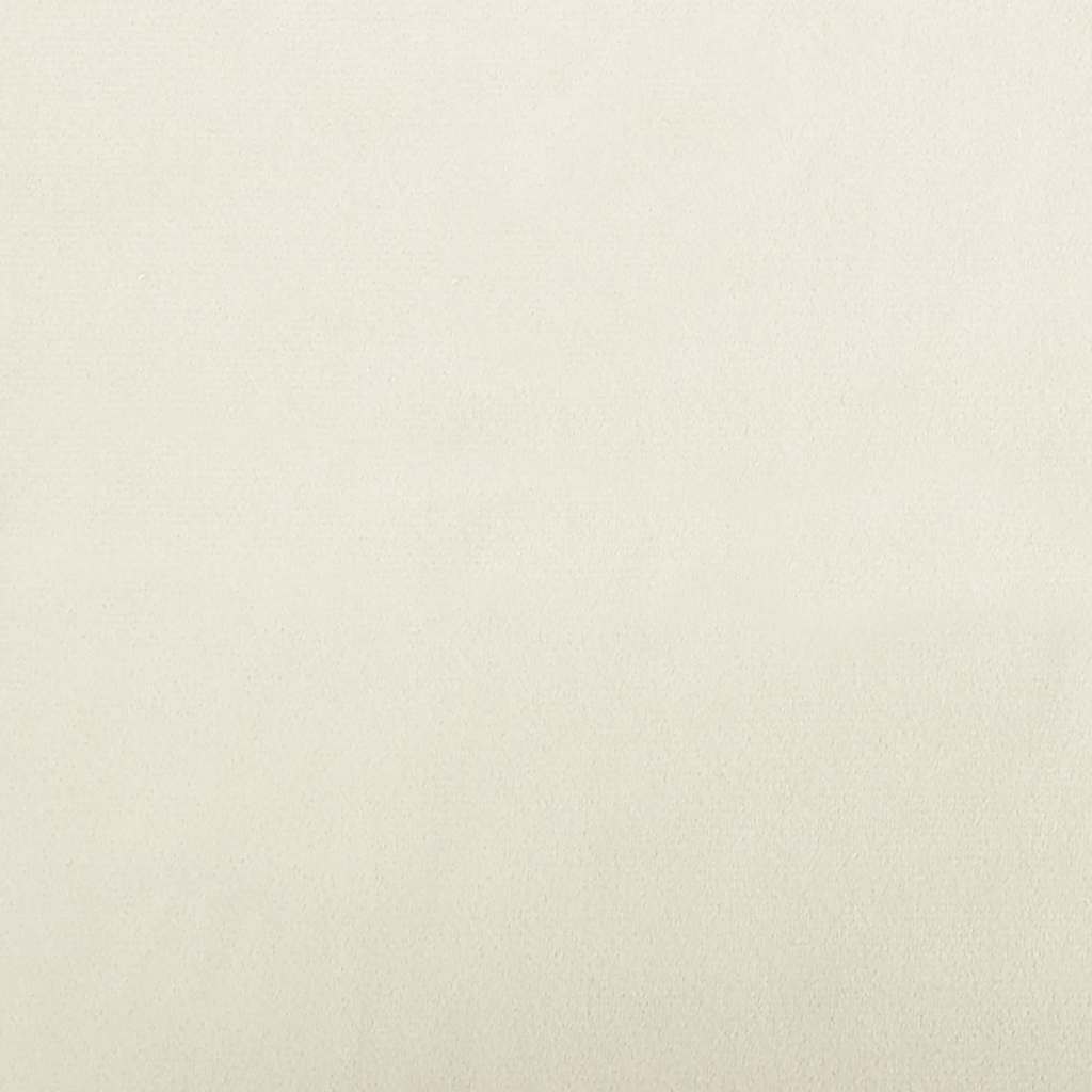  Lettino per Cani Crema 70x45x33 cm in Velluto