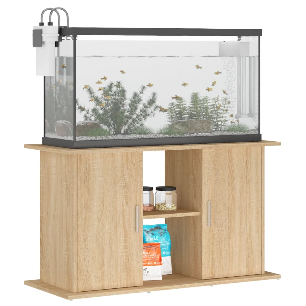 Supporto per acquario in rovere Sonoma 101x41x58 cm in legno ingegnerizzato