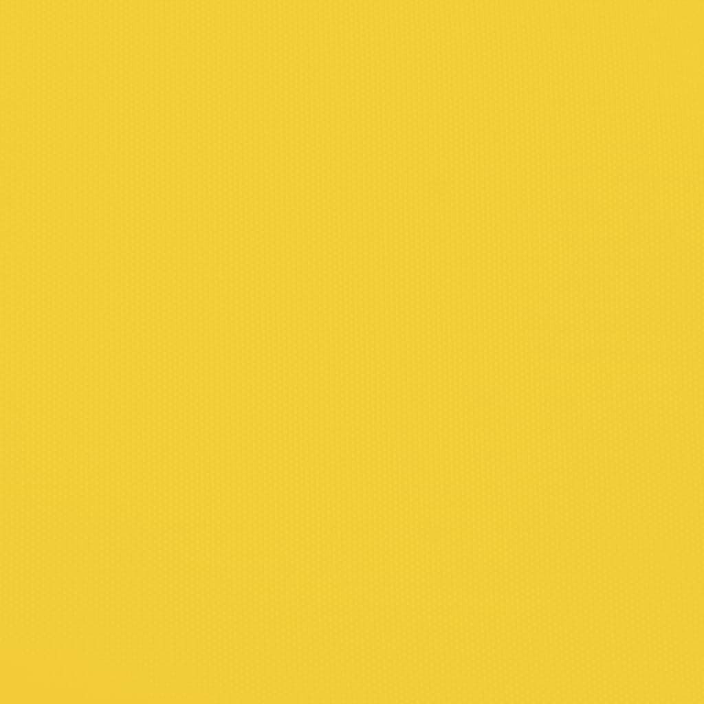 Rimorchio da Bici per Animali Giallo e Nero Oxford e Ferro