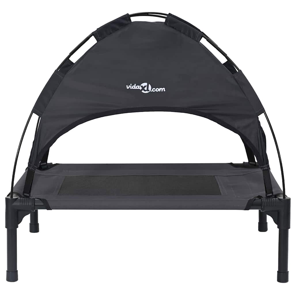  Letto per Cani Nero s Acciaio