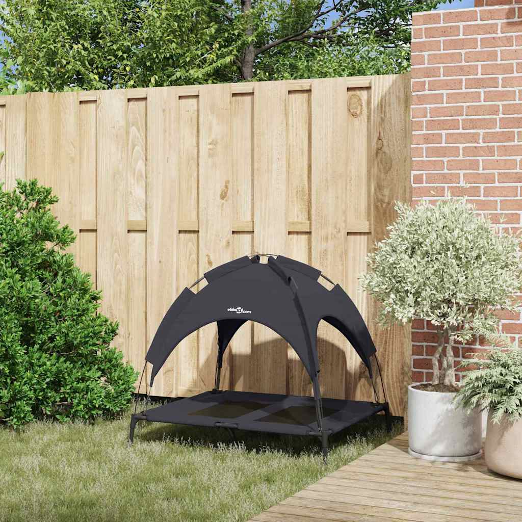  Letto per Cani Nero l Acciaio