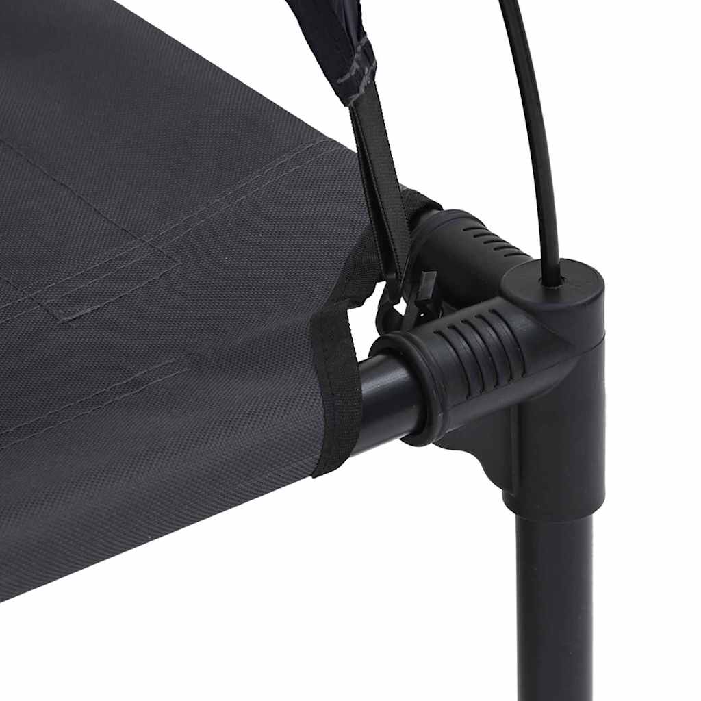  Letto per Cani Nero xl Acciaio