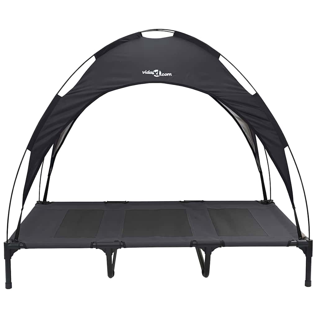  Letto per Cani Nero xl Acciaio