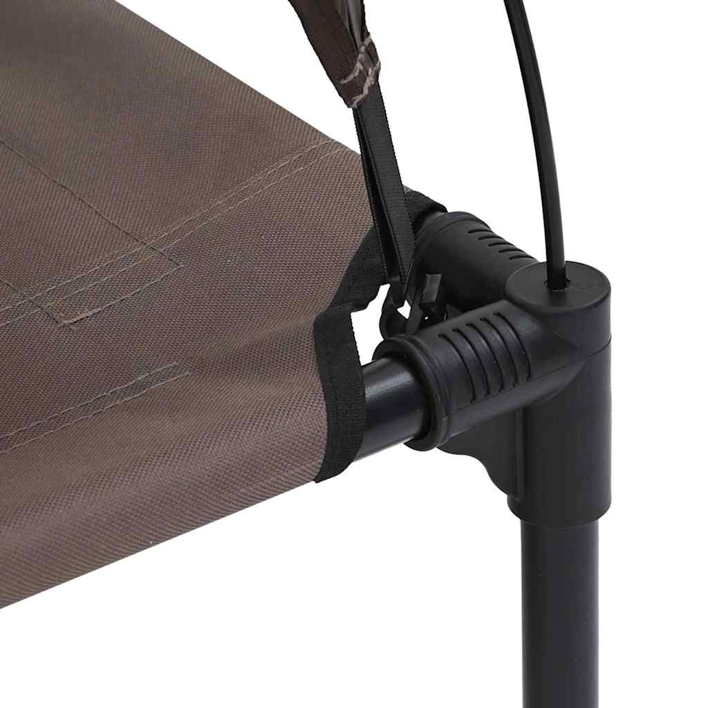  Letto per Cani Marrone s Acciaio