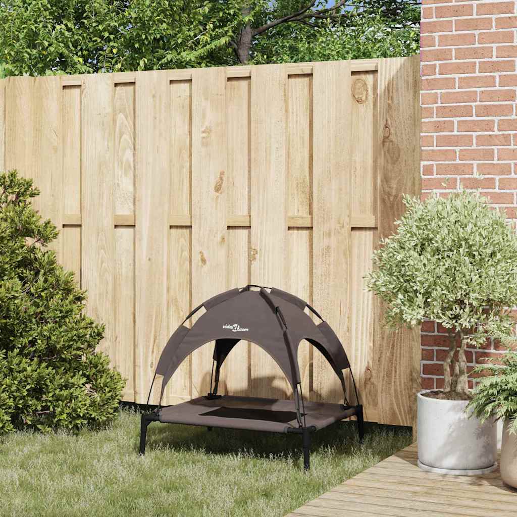  Letto per Cani Marrone m Acciaio