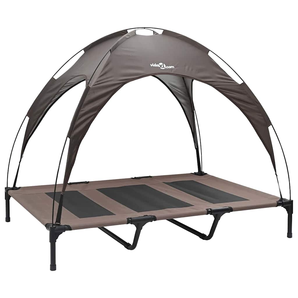  Letto per Cani Marrone xl Acciaio