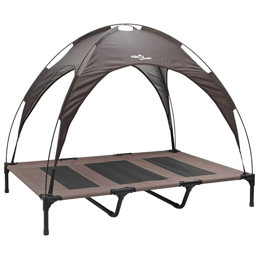  Letto per Cani Marrone xl Acciaio