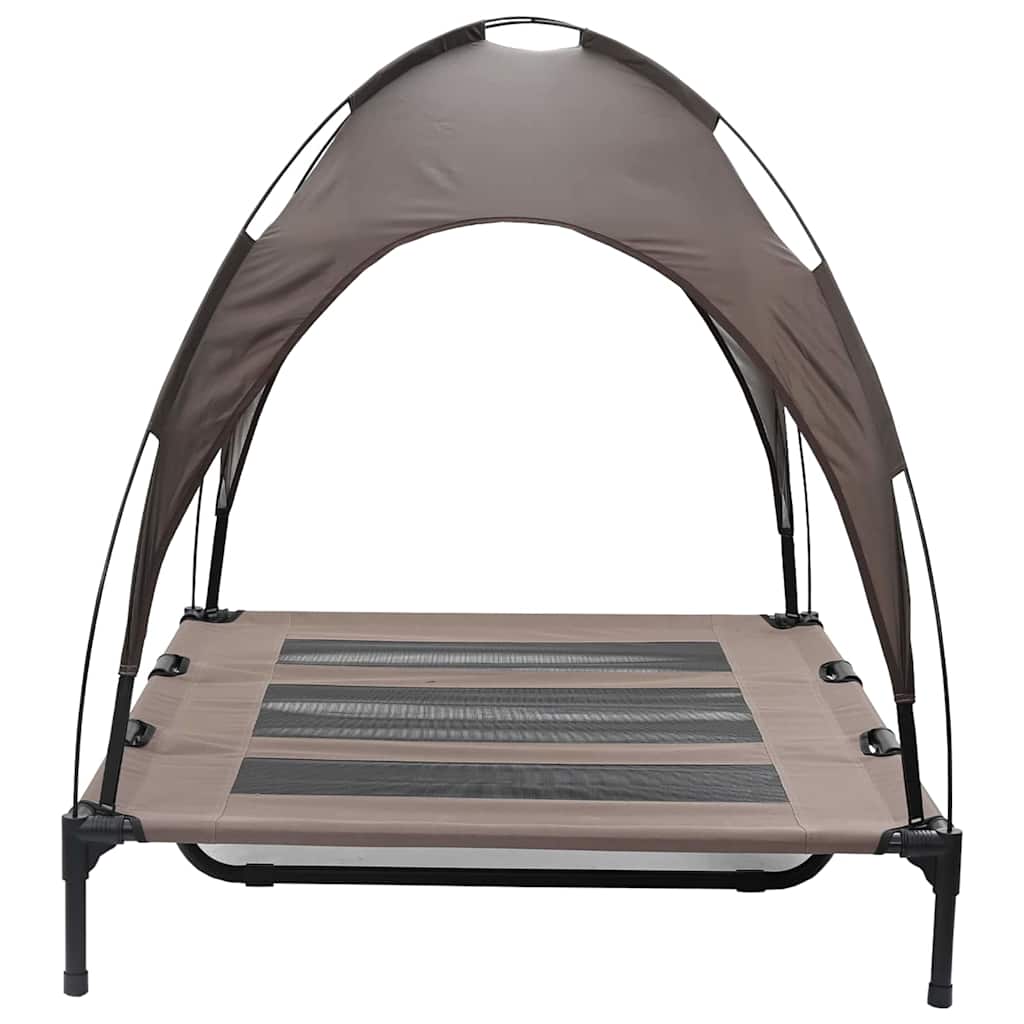  Letto per Cani Marrone xl Acciaio