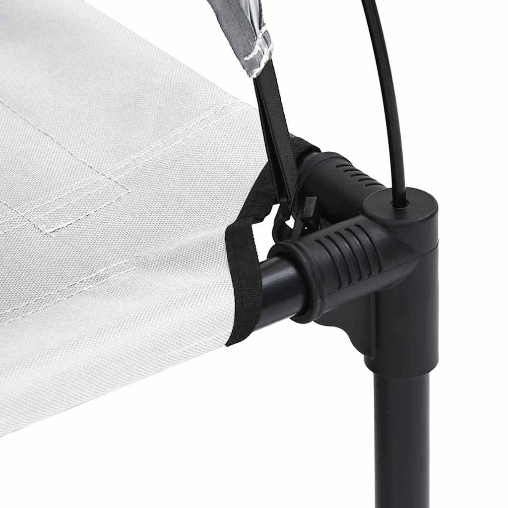  Letto per Cani Grigio argento s Acciaio