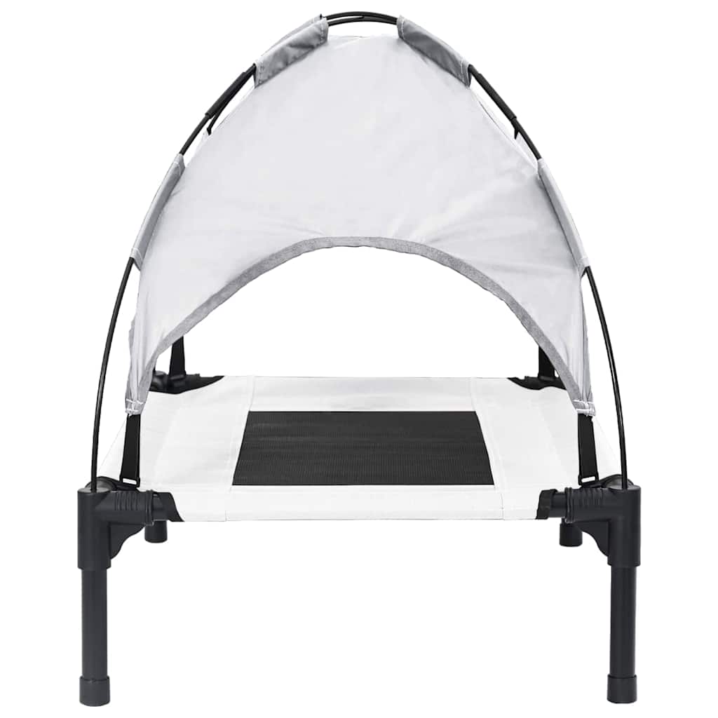  Letto per Cani Grigio argento m Acciaio