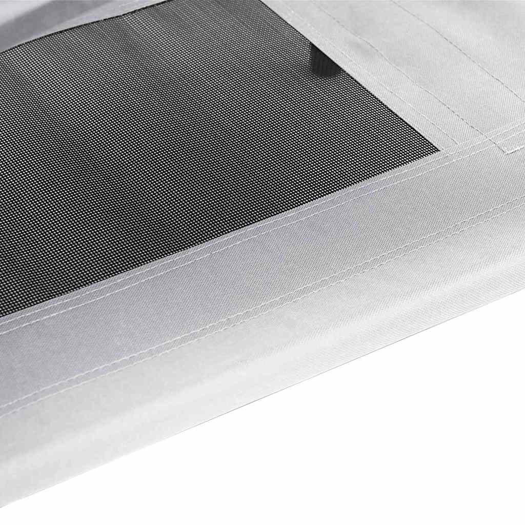  Letto per Cani Grigio Argento xl Acciaio