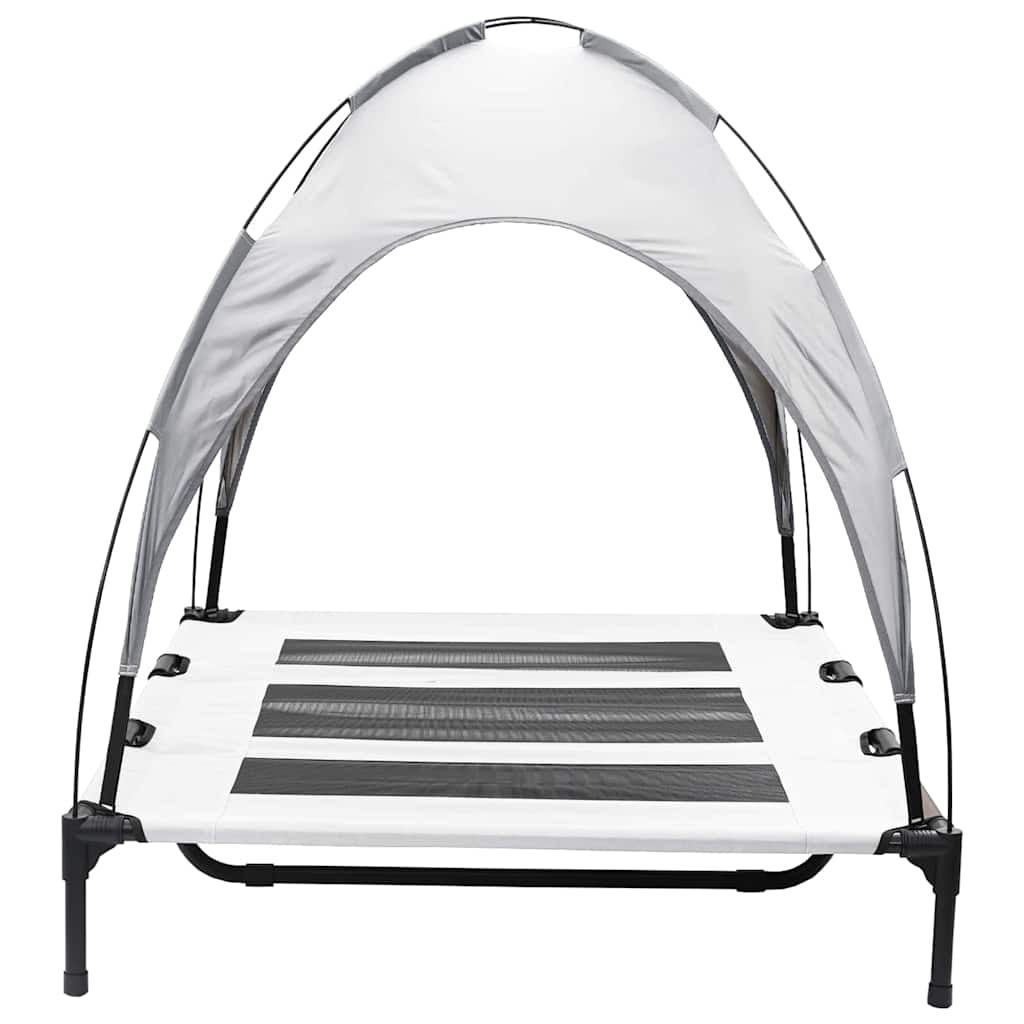  Letto per Cani Grigio Argento xl Acciaio