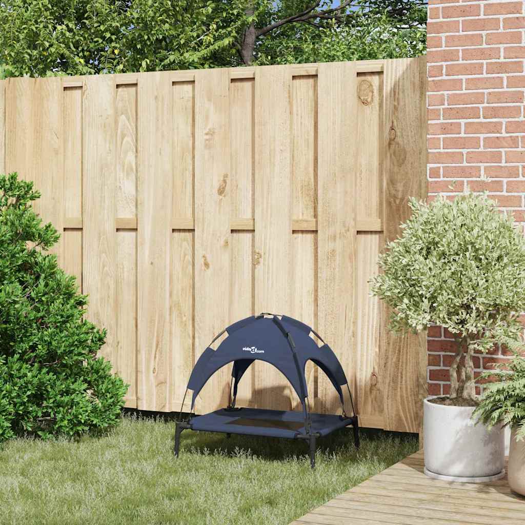  Letto per Cani Blu marino s Acciaio