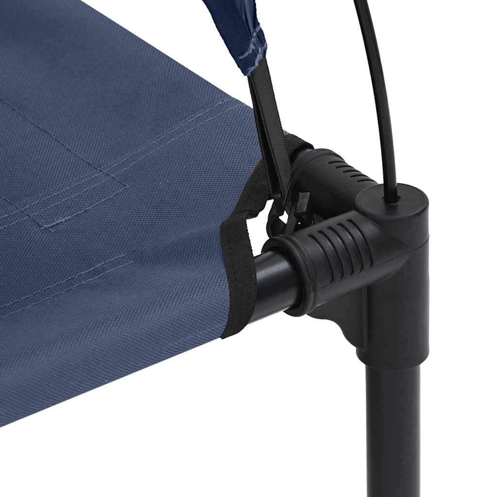  Letto per Cani Blu marino l Acciaio