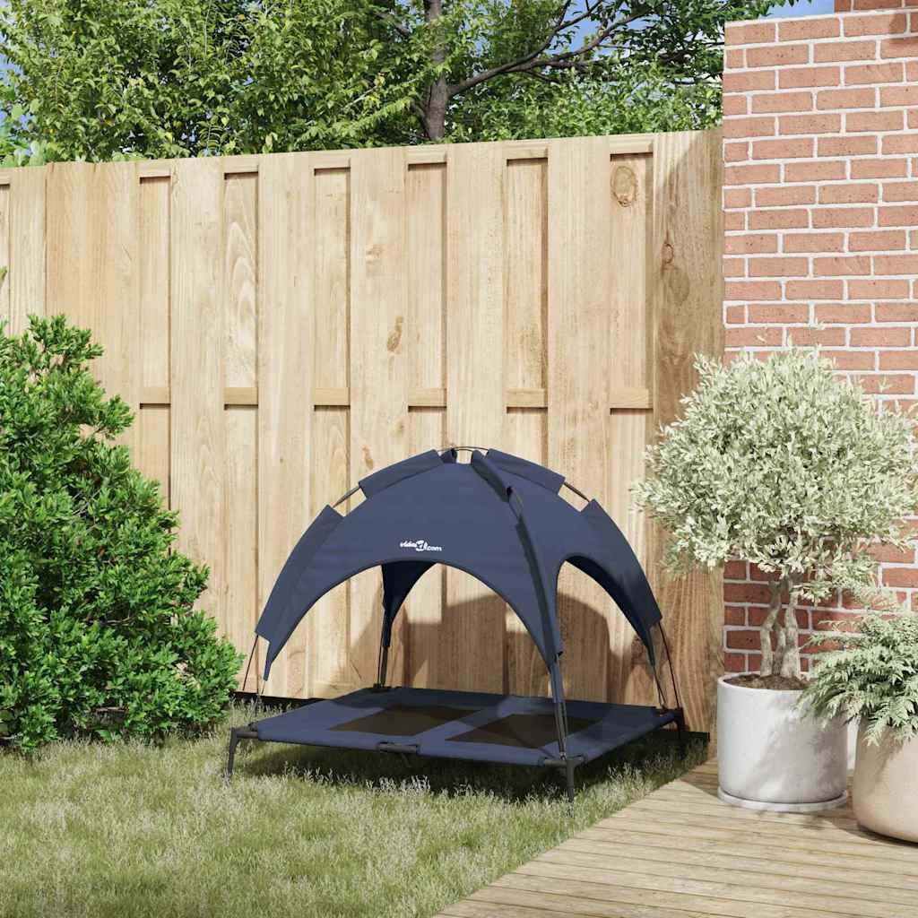  Letto per Cani Blu marino l Acciaio