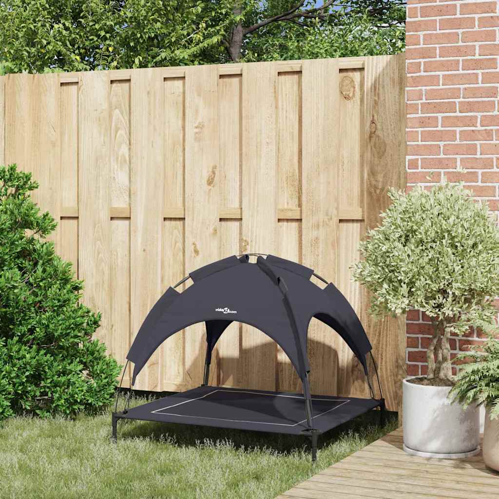  Letto per Cani Nero l Acciaio