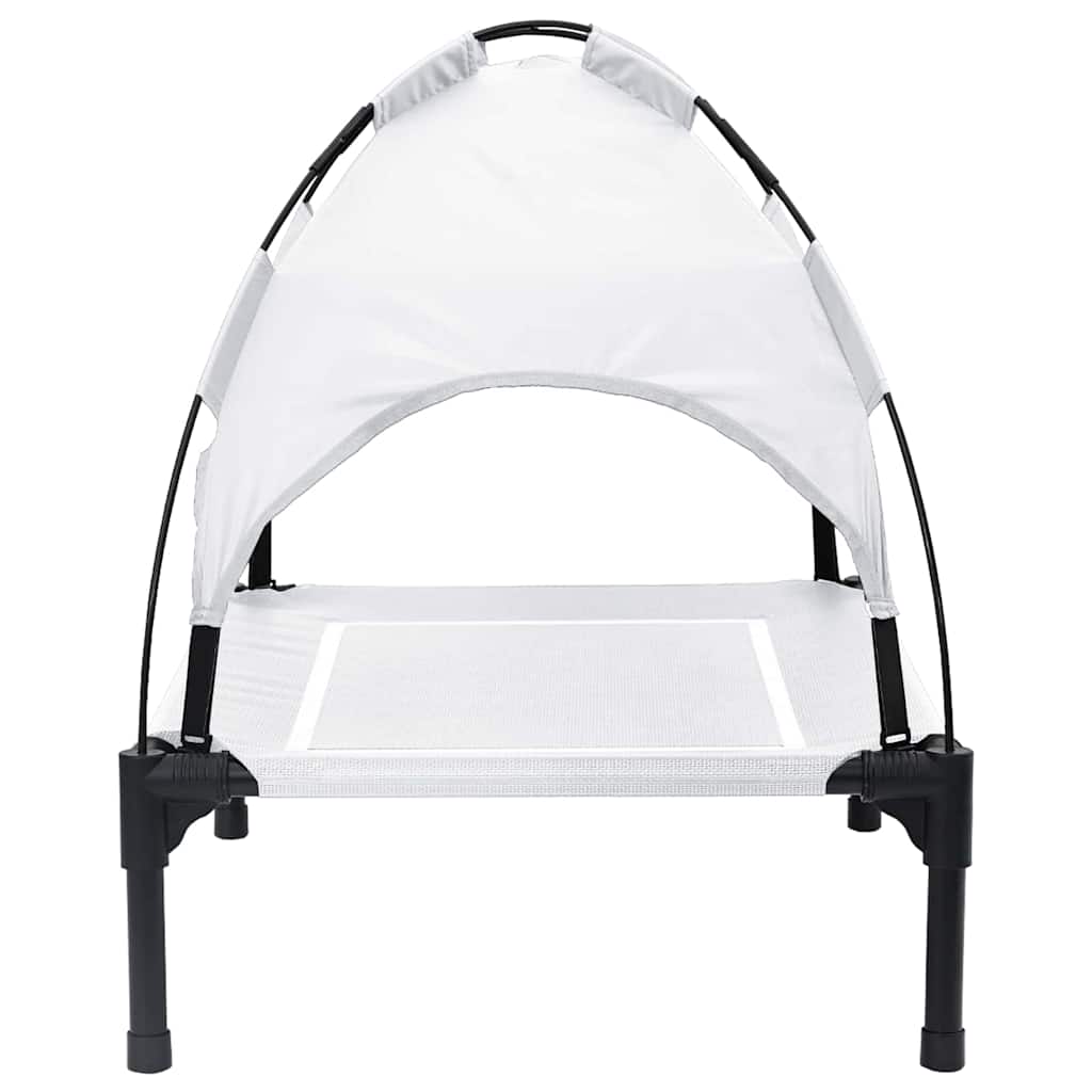  Letto per Cani Grigio Argento s Acciaio