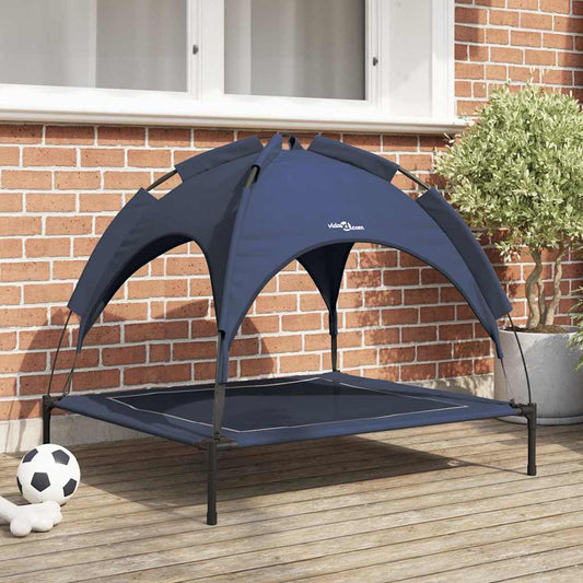  Letto per Cani Blu navy l Acciaio