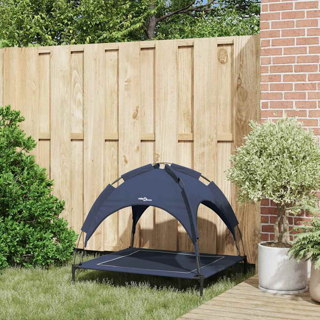  Letto per Cani Blu navy l Acciaio