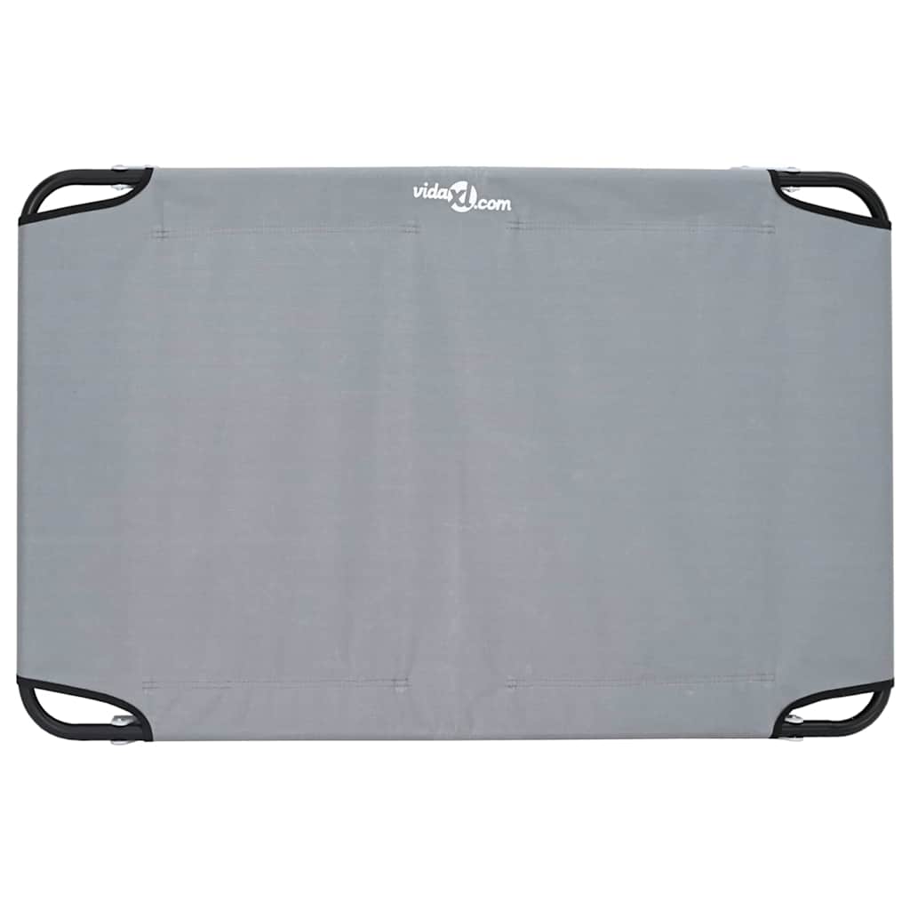  Letto per Cani Grigio chiaro 90 x 55 x 18 cm