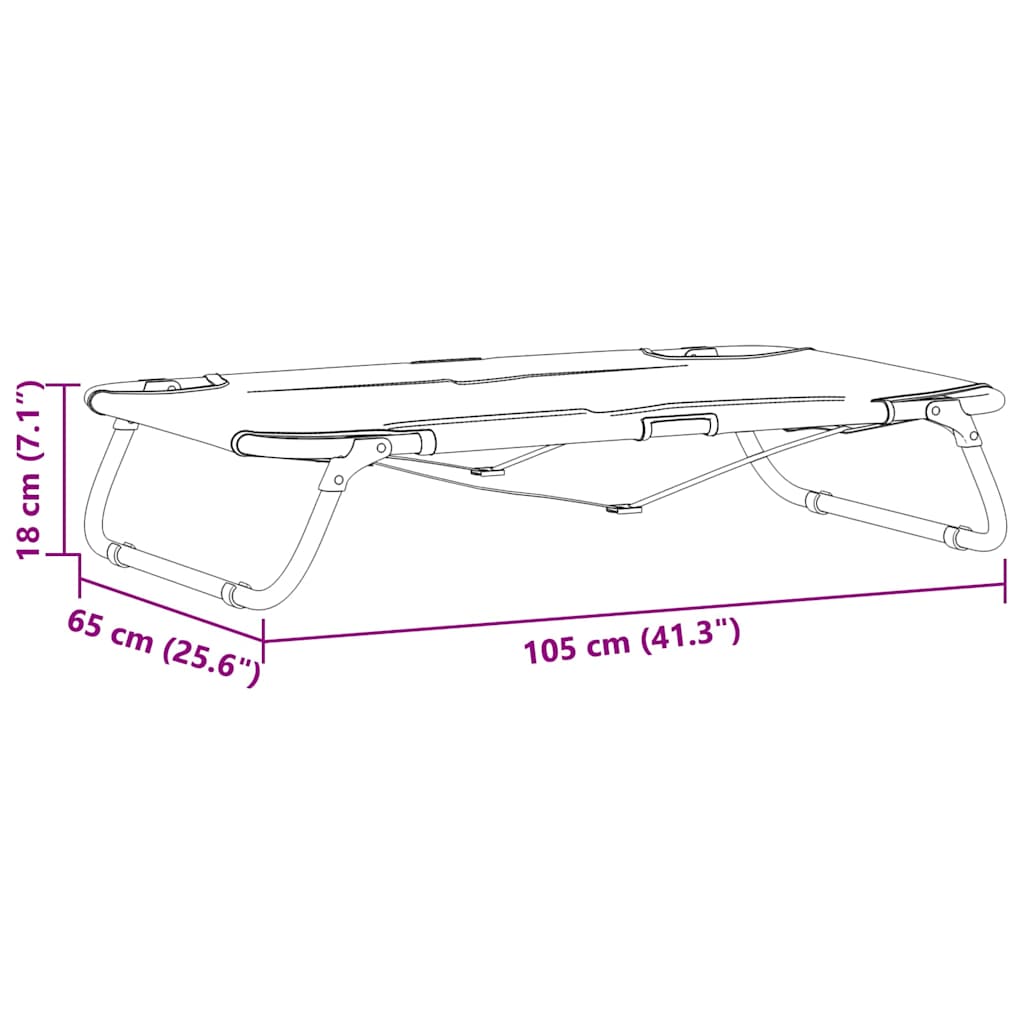  Letto per Cani Grigio chiaro 105 x 65 x 18 cm