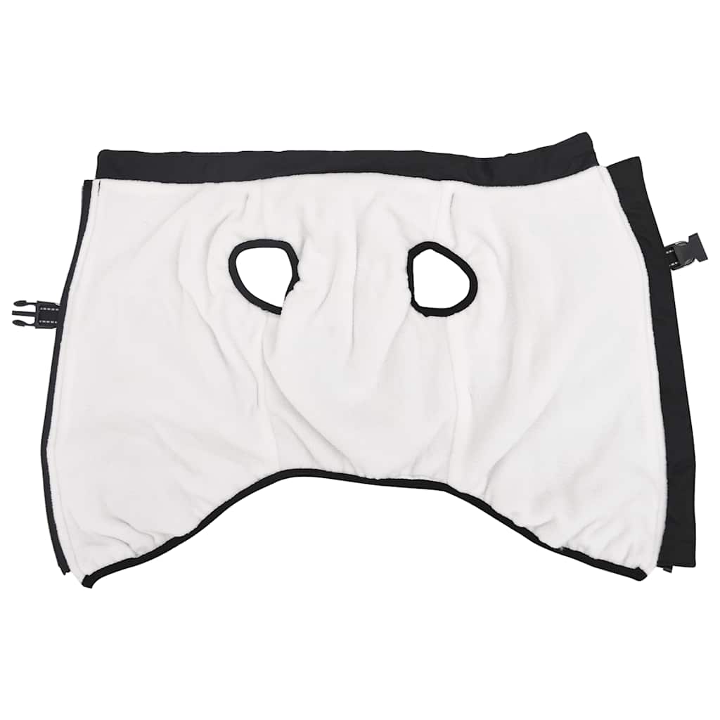 Cappotto Cani con Imbracatura Impermeabile Riflettente Nero L48