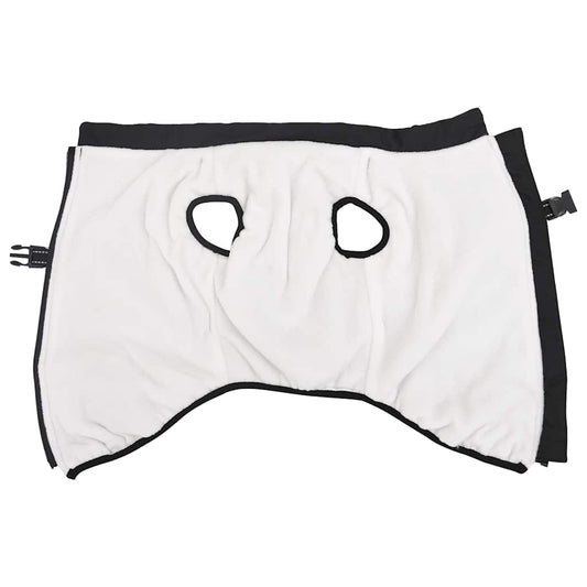 Cappotto Cani con Imbracatura Impermeabile Riflettente Nero L48