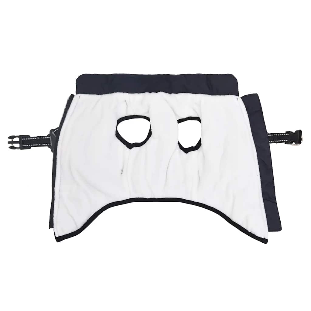 Cappotto Cani Imbracatura Impermeabile Riflettente Blu Navy L28