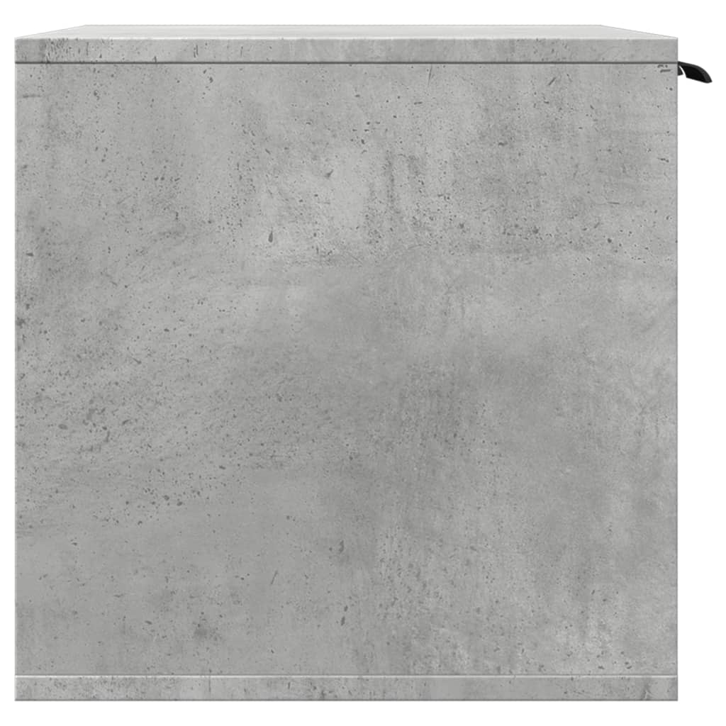 Recinto Lettiera Gatti Grigio Cemento 60x40x40 cm in Truciolato